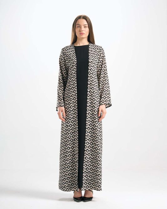 C0553 طقم عباية حرير 4 قطع