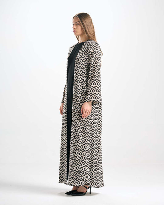 C0553 طقم عباية حرير 4 قطع