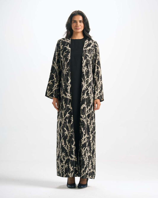 C0569 Silk Abaya Set 4 Pcs