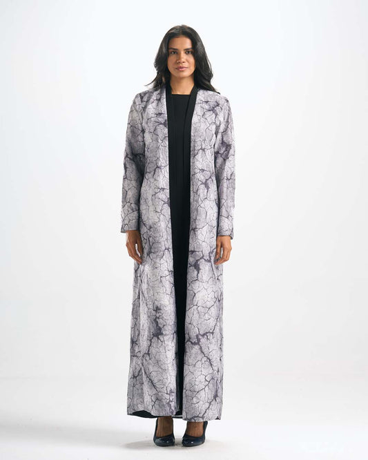 C0577طقم عباية حرير 4 قطع