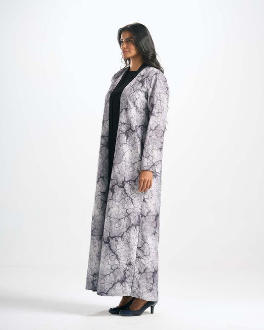 C0577طقم عباية حرير 4 قطع