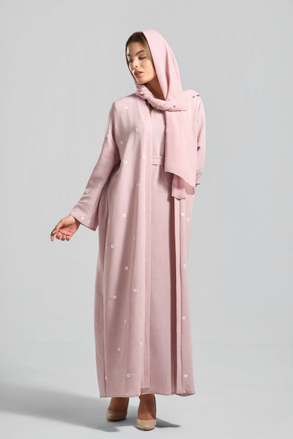 طقم عباية تطريز - C0611