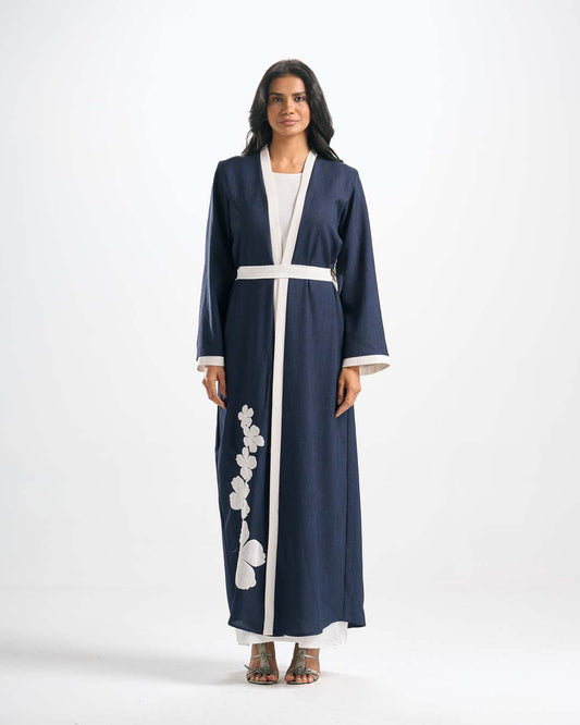 C0609 طقم عباية تطريز 4 قطع