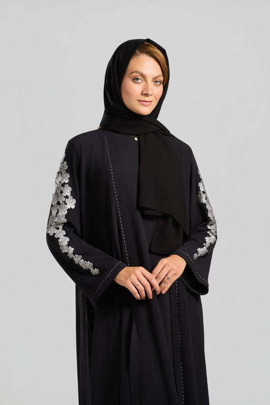 طقم عباية تطريز - C0611