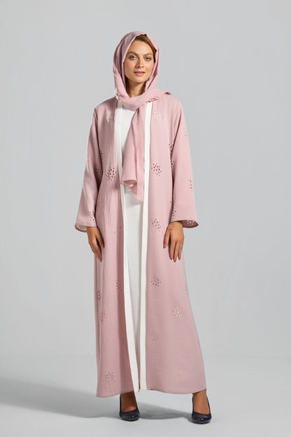 طقم عباية تطريز - C0611