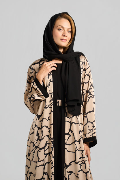طقم عباية تطريز - C0611
