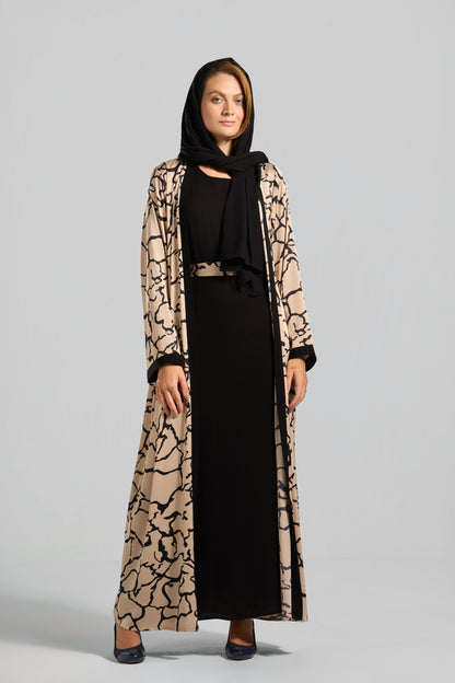 طقم عباية تطريز - C0611