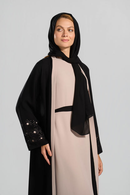 طقم عباية تطريز - C0611