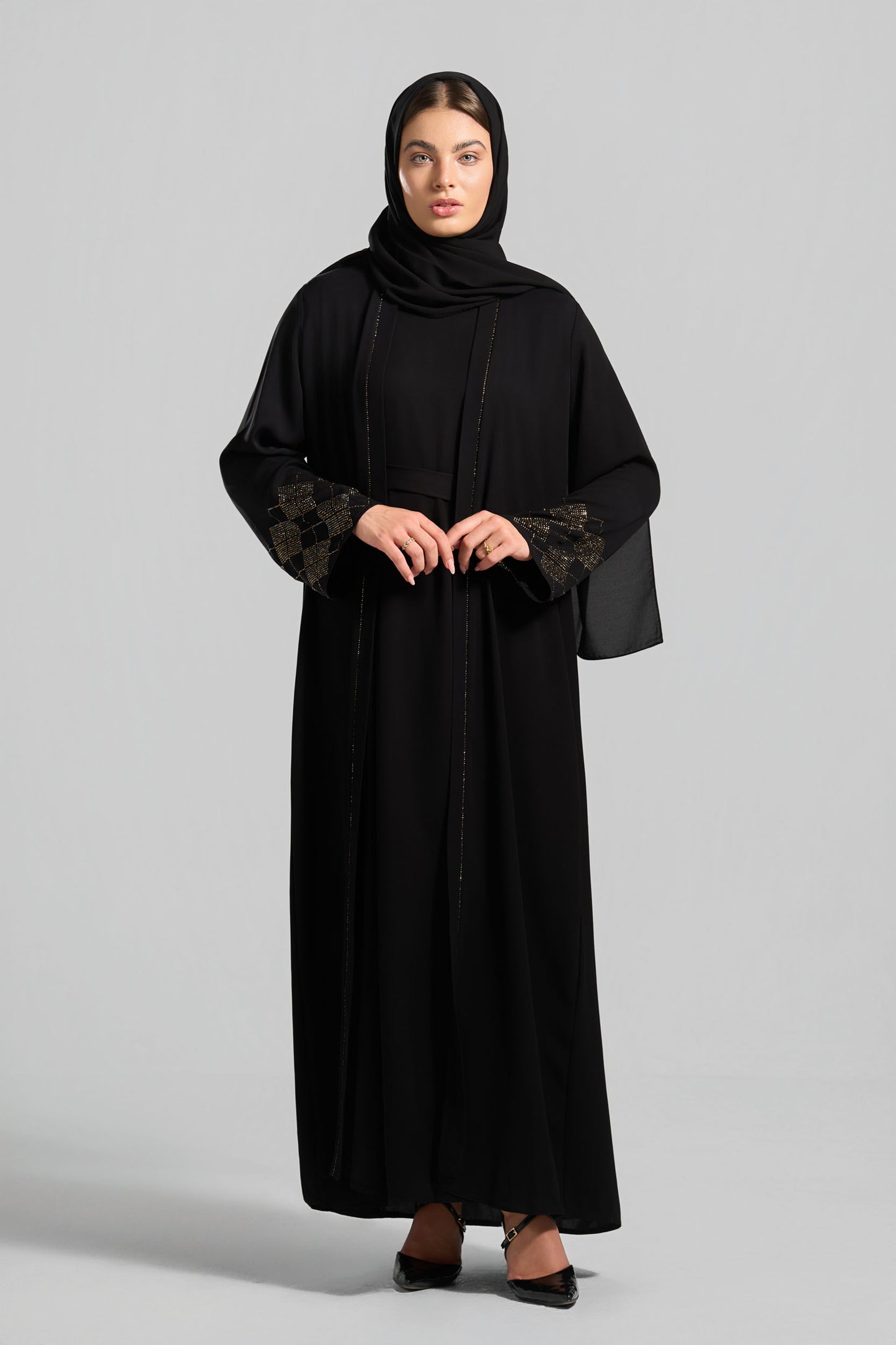 Elegant Abaya Set - CS065