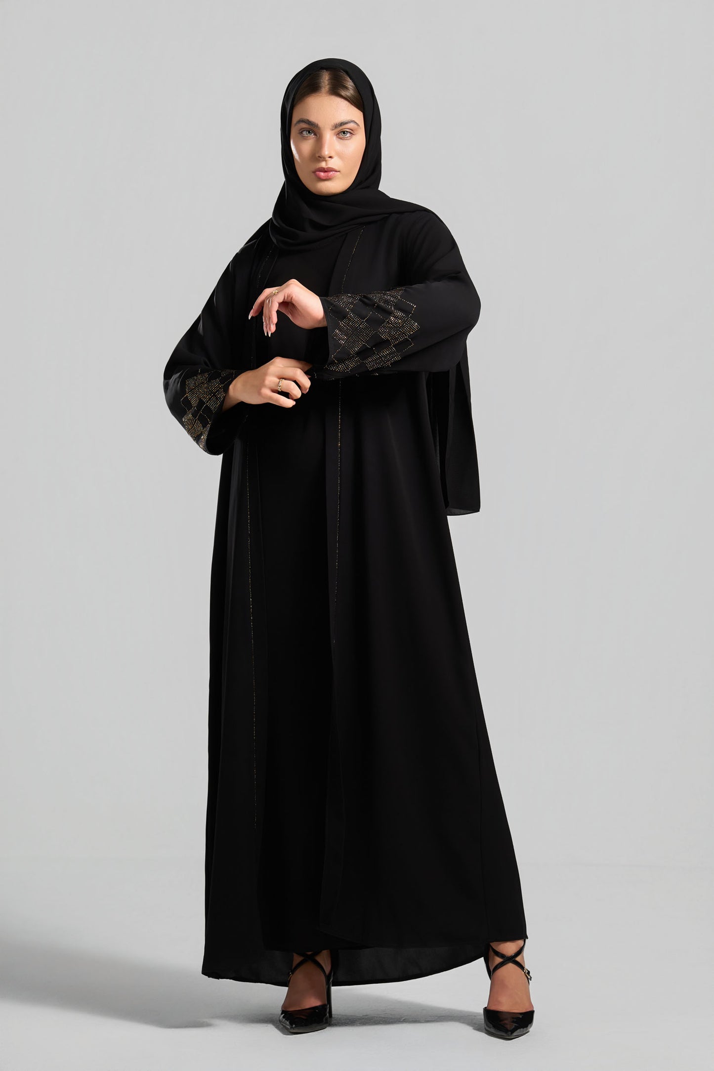 Elegant Abaya Set - CS065