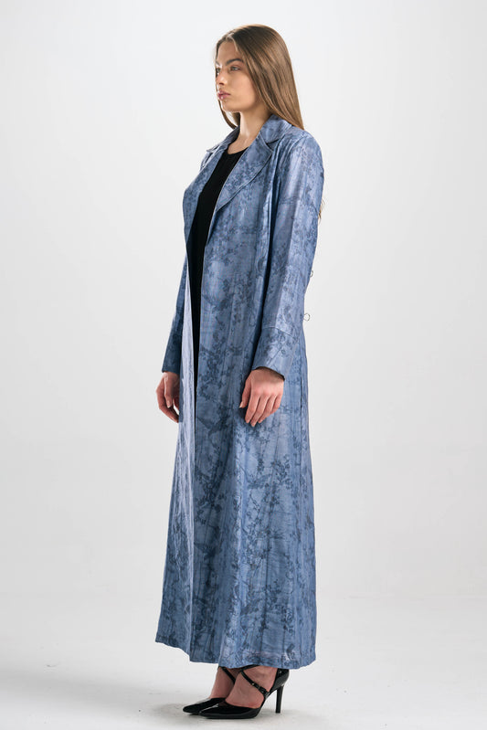 عباية  جاكارد كتان