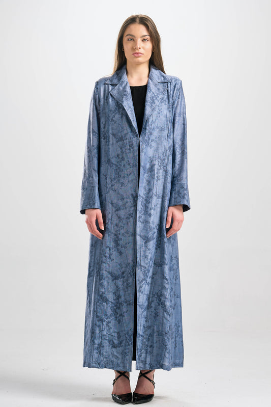 عباية  جاكارد كتان