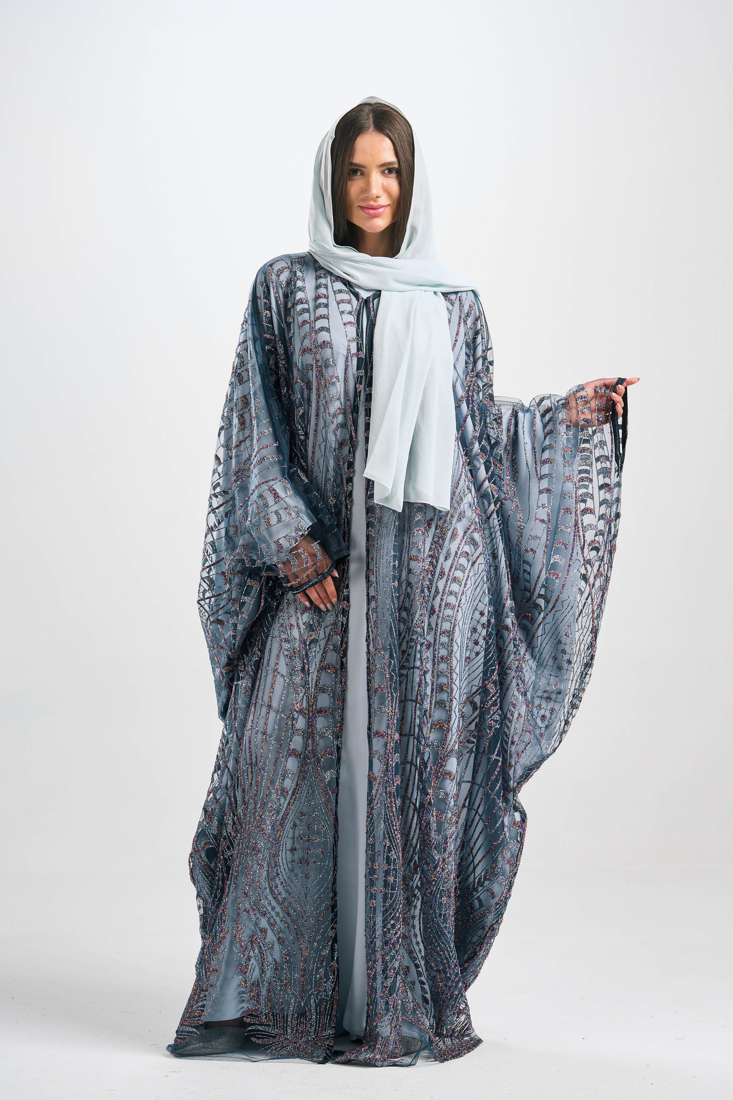  طقم عباية للمناسبات - J0026