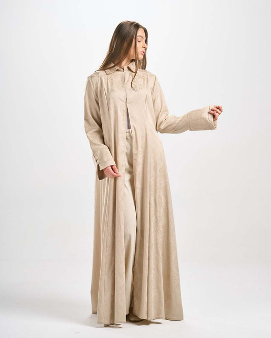 DR082  فستان جاكارد