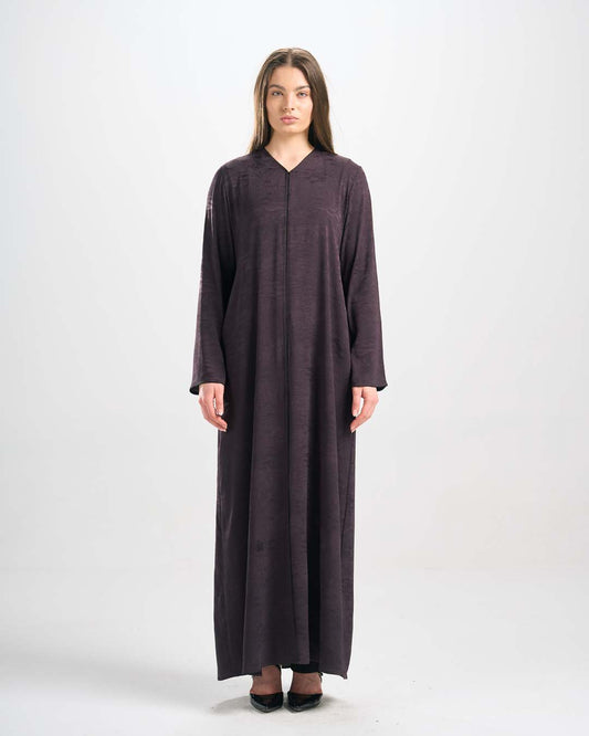 H0312 Abaya Jacquard Qattan