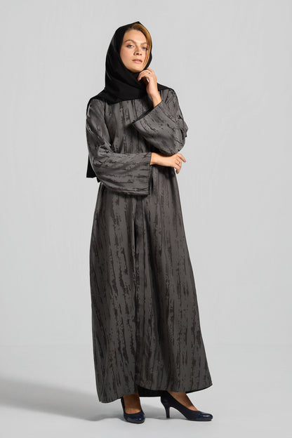 Qittan  Chiffon Abaya - LS444