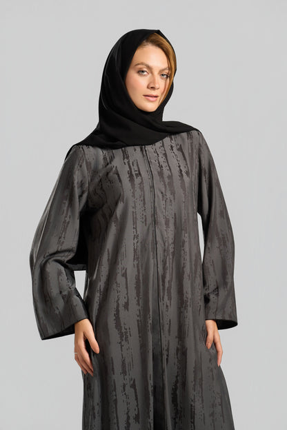 Qittan  Chiffon Abaya - LS444