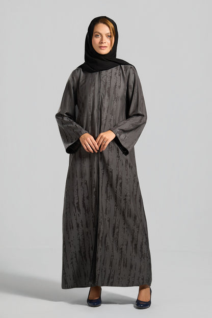 Qittan  Chiffon Abaya - LS444