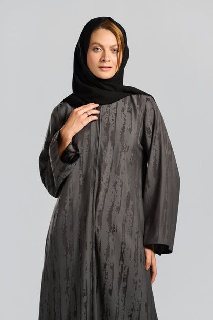 Qittan  Chiffon Abaya - LS444
