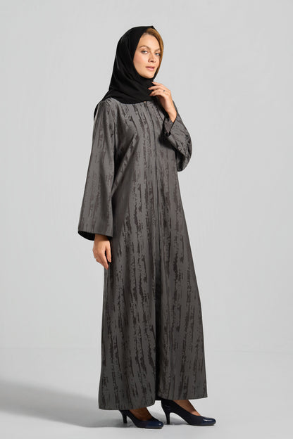 Qittan  Chiffon Abaya - LS444