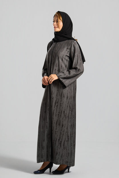 Qittan  Chiffon Abaya - LS444