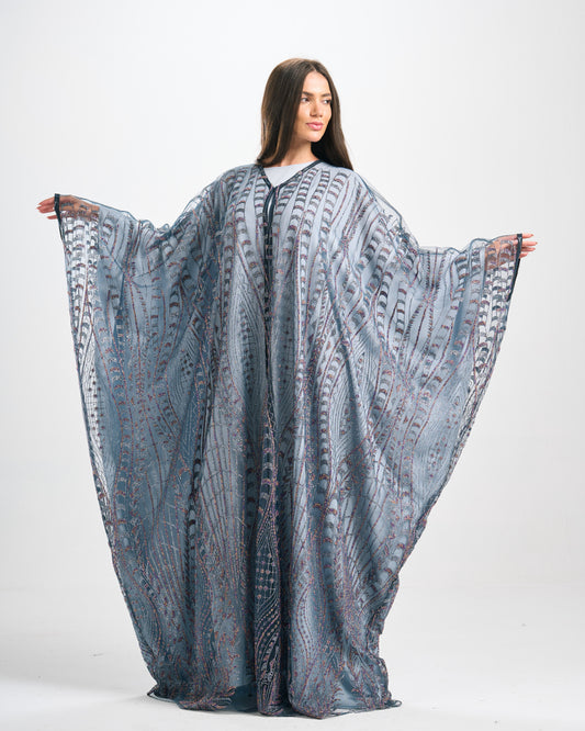 Signature Soirée Abaya Set - J0021