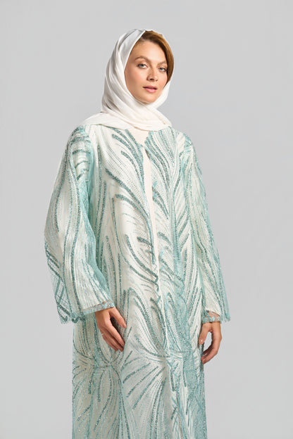 Signature Soirée Abaya Set - J0027