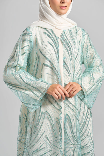 Signature Soirée Abaya Set - J0027