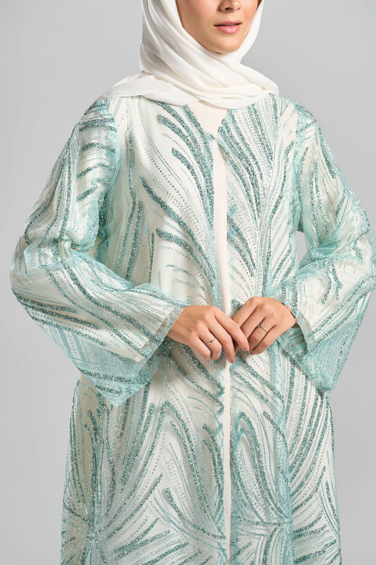 Signature Soirée Abaya Set - J0027