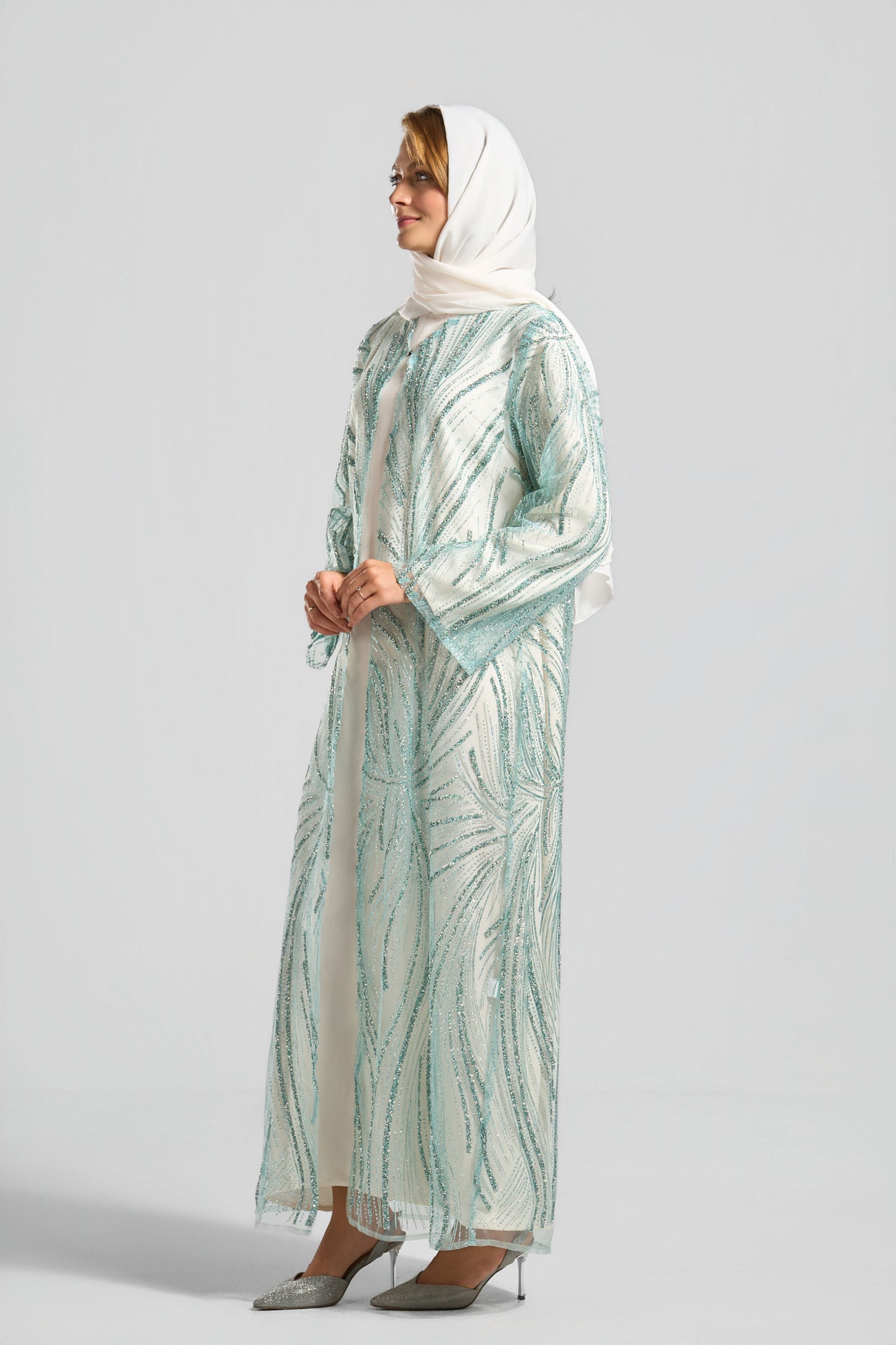 Signature Soirée Abaya Set - J0027