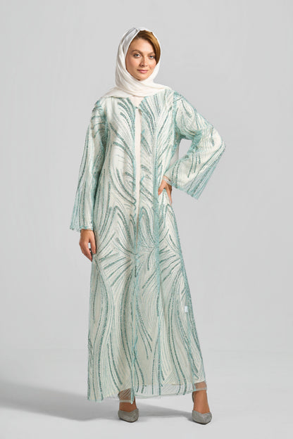 Signature Soirée Abaya Set - J0027