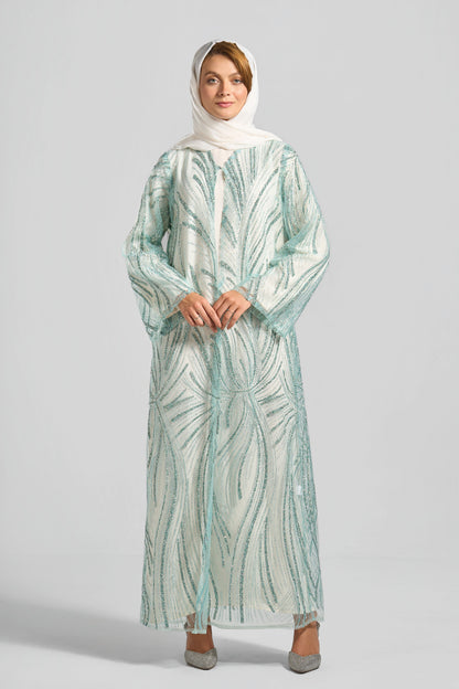 Signature Soirée Abaya Set - J0027