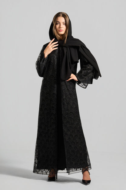 Signature Soirée Abaya Set - J0028