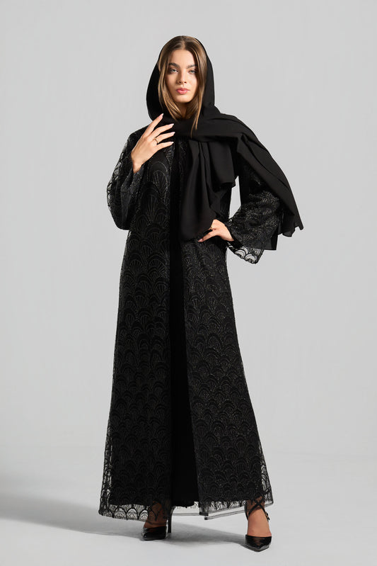 Signature Soirée Abaya Set - J0028