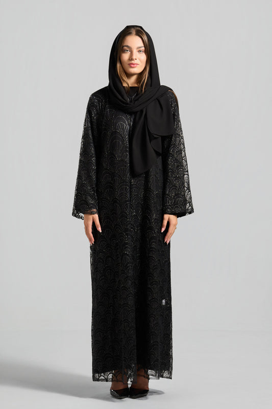 Signature Soirée Abaya Set - J0028