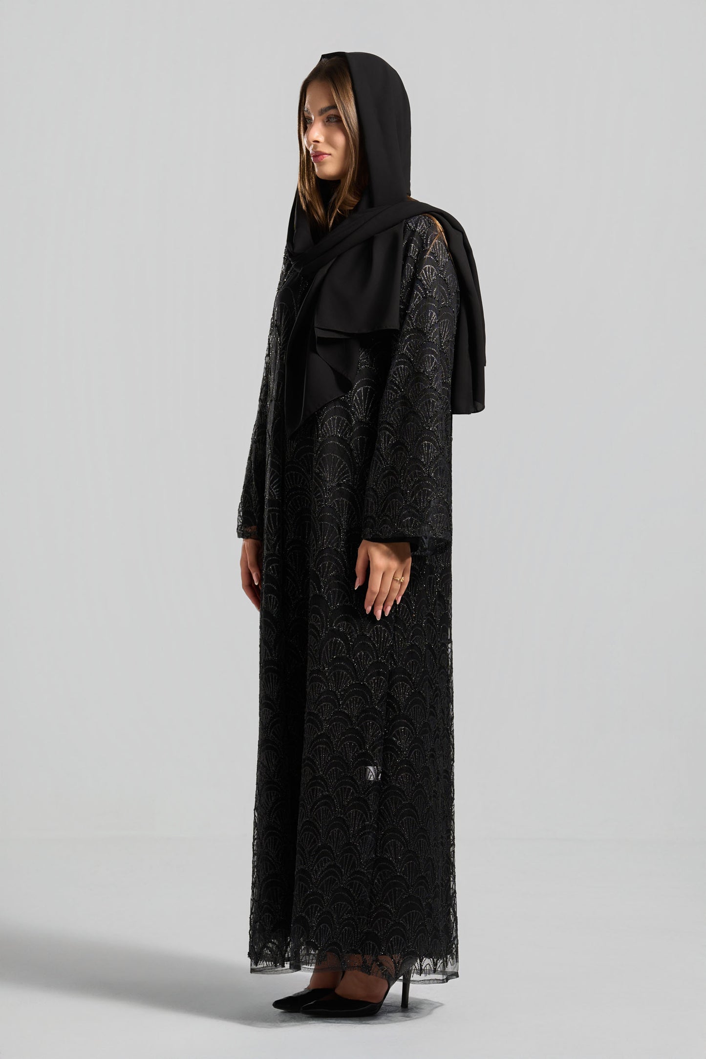 Signature Soirée Abaya Set - J0028