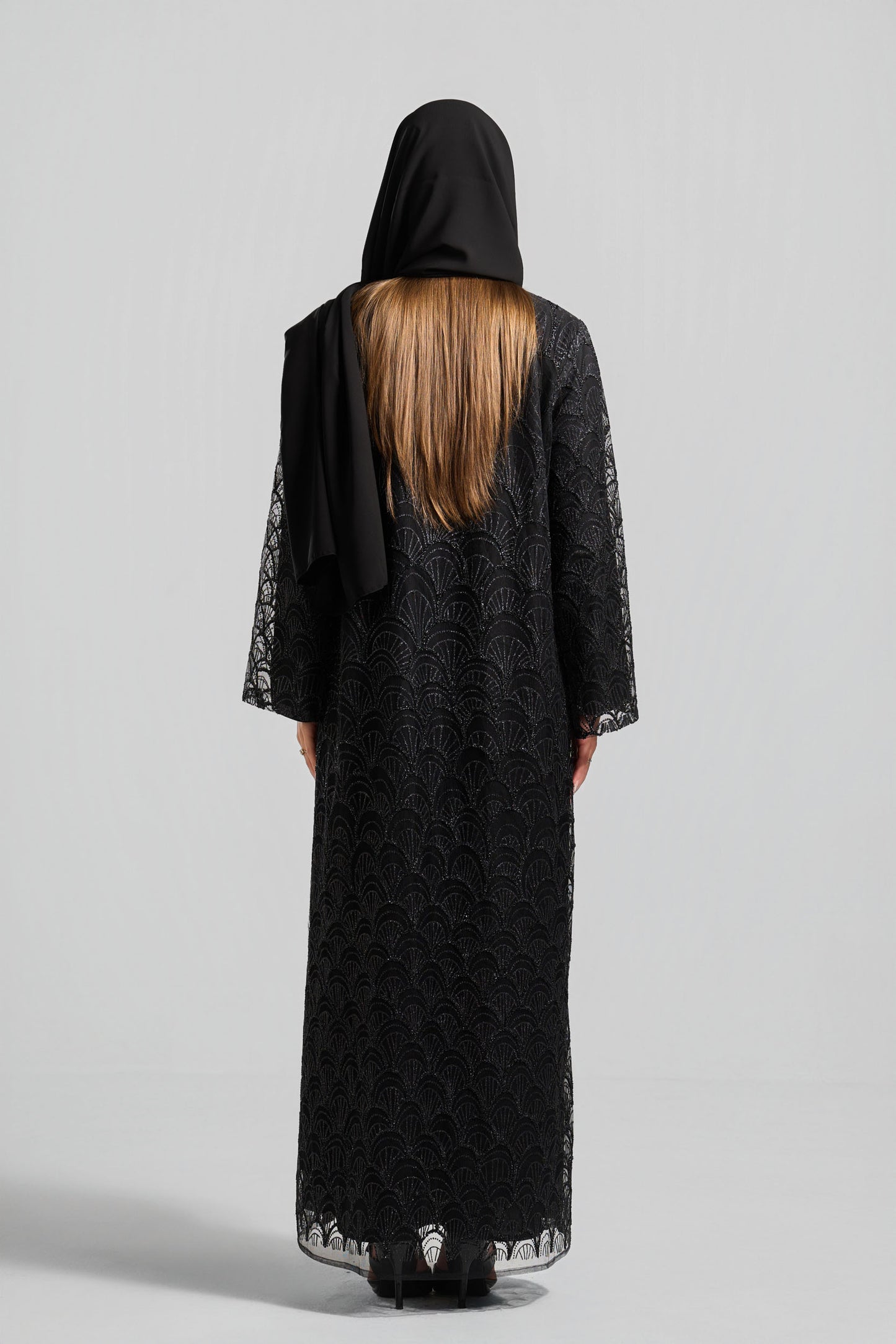 Signature Soirée Abaya Set - J0028