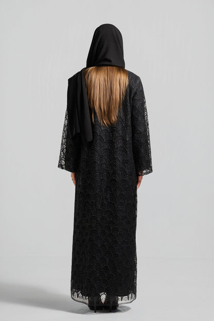 Signature Soirée Abaya Set - J0028