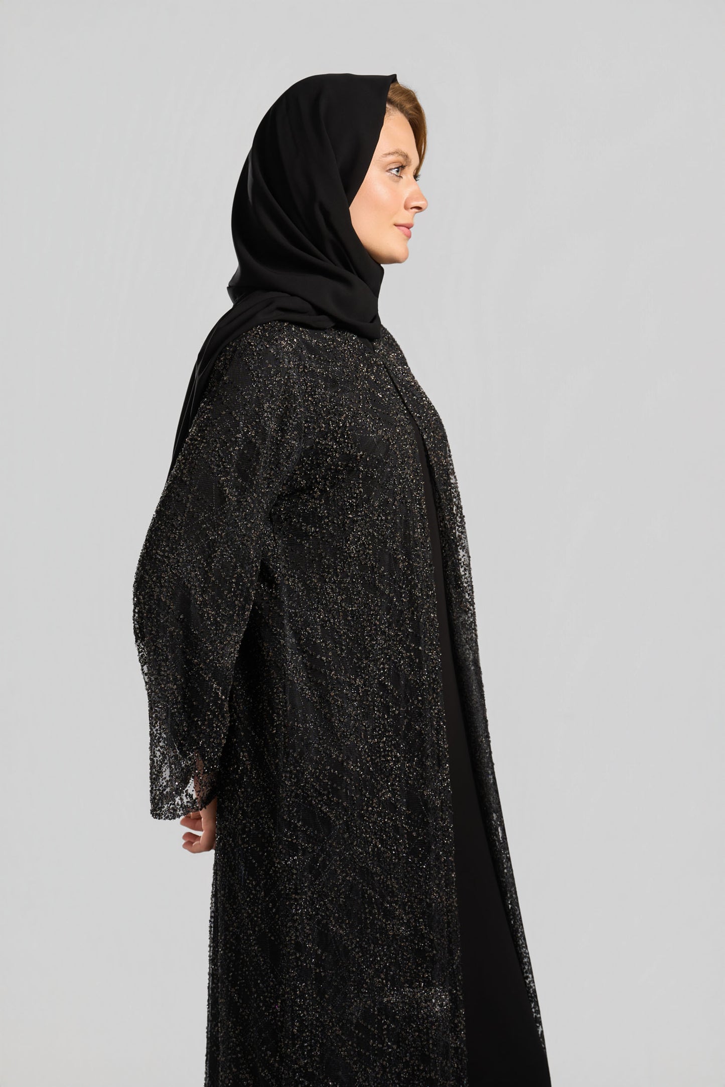 Signature Soirée Abaya Set - J0035