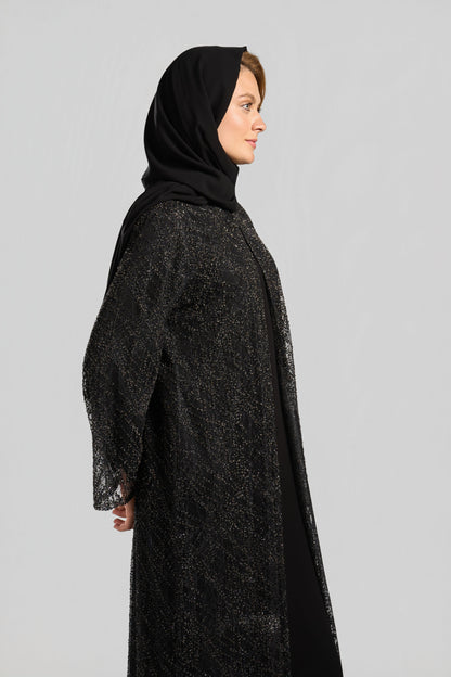 Signature Soirée Abaya Set - J0035