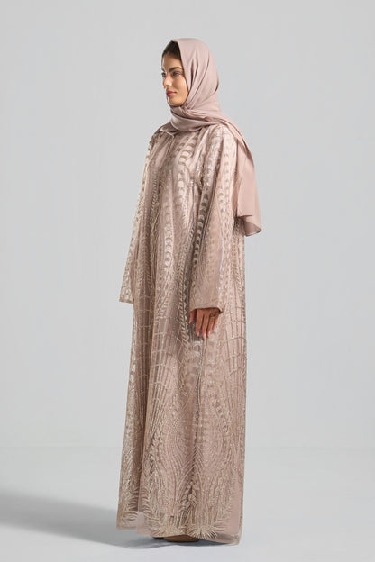 Signature Soirée Abaya Set - J0036