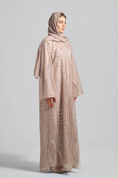 Signature Soirée Abaya Set - J0036