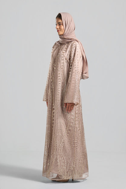 Signature Soirée Abaya Set - J0036