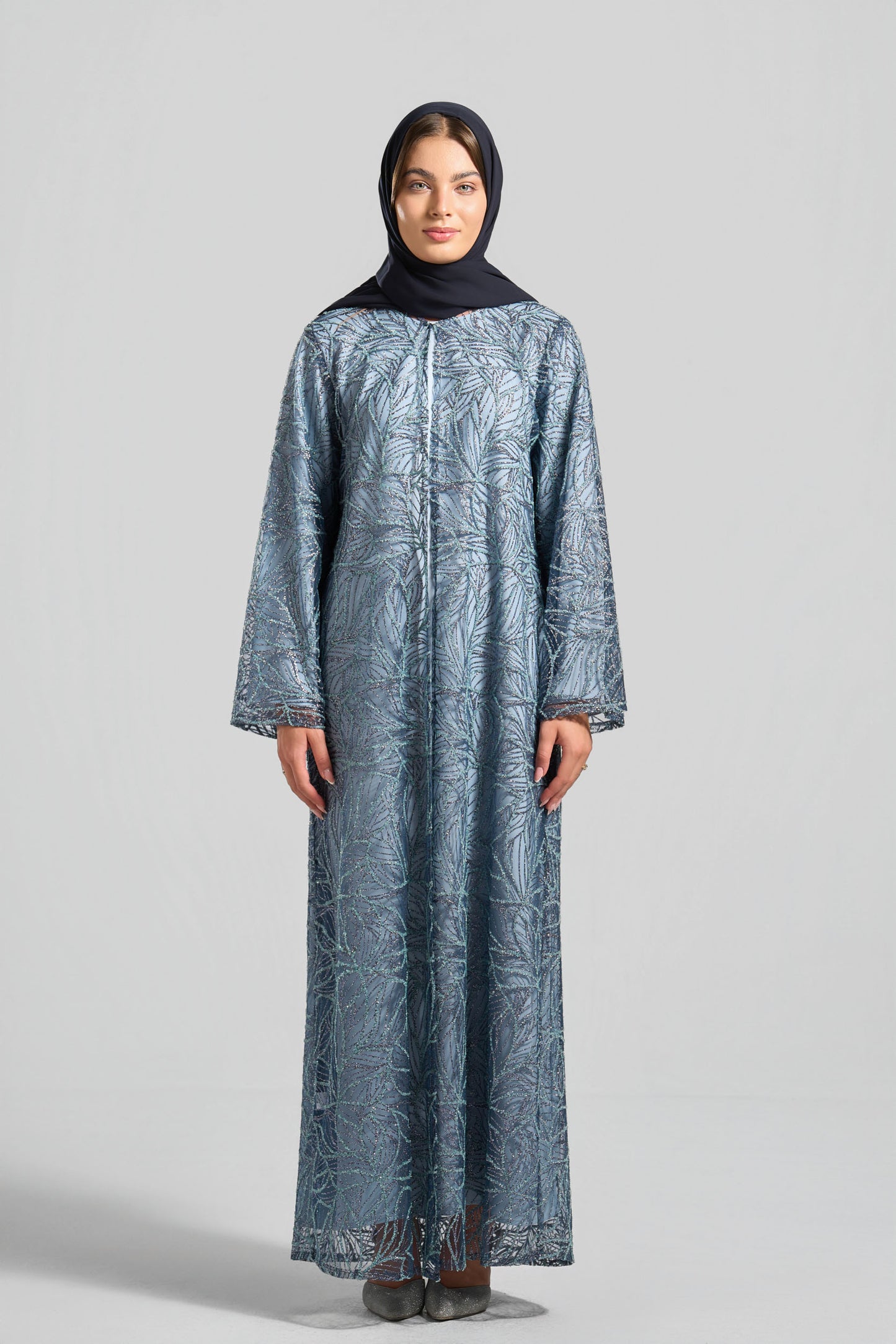 Signature Soirée Abaya Set - J0039