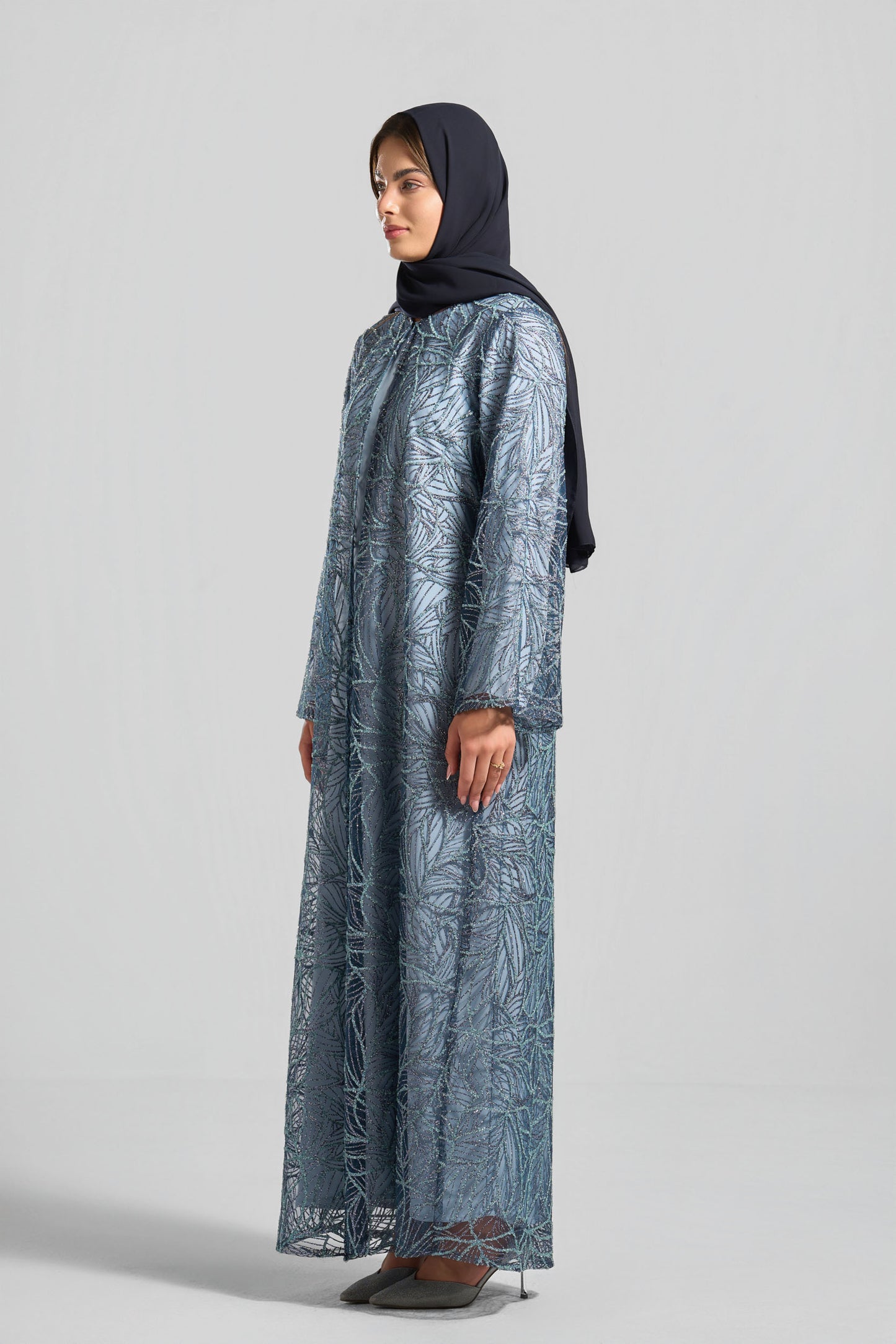 Signature Soirée Abaya Set - J0039