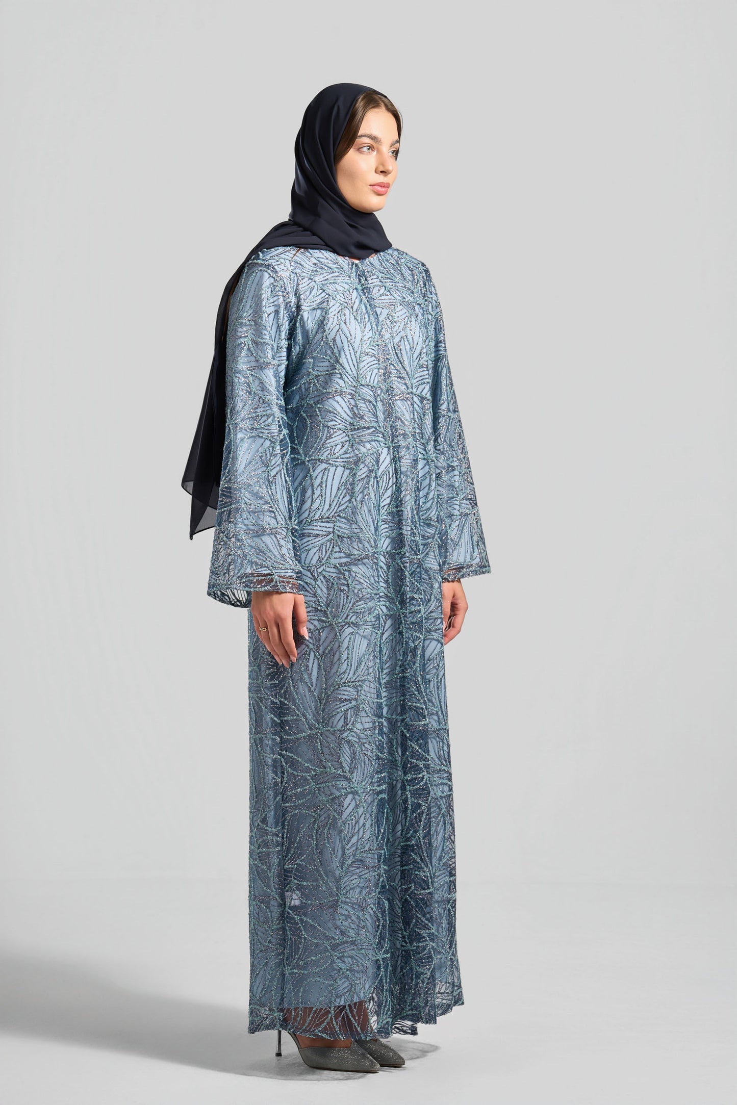Signature Soirée Abaya Set - J0039