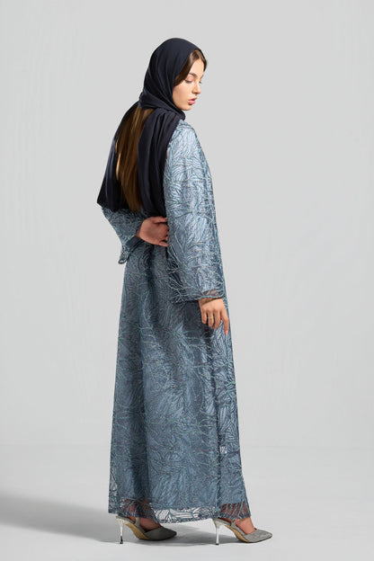 Signature Soirée Abaya Set - J0039