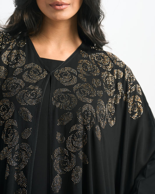 Soirée Abaya Gown Set - QG074