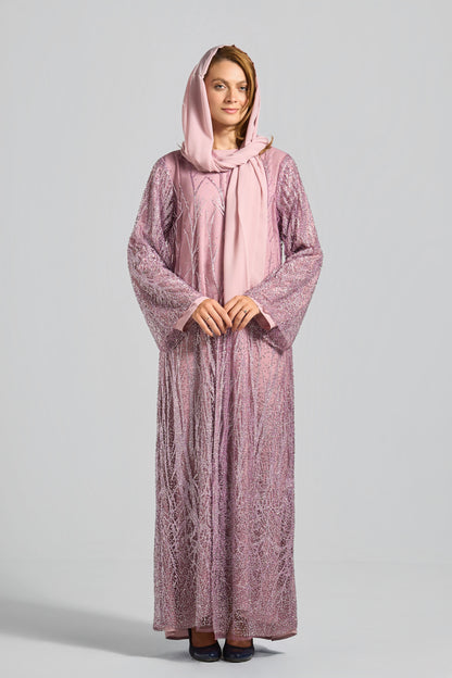 Signature Soirée Abaya Set - J0031