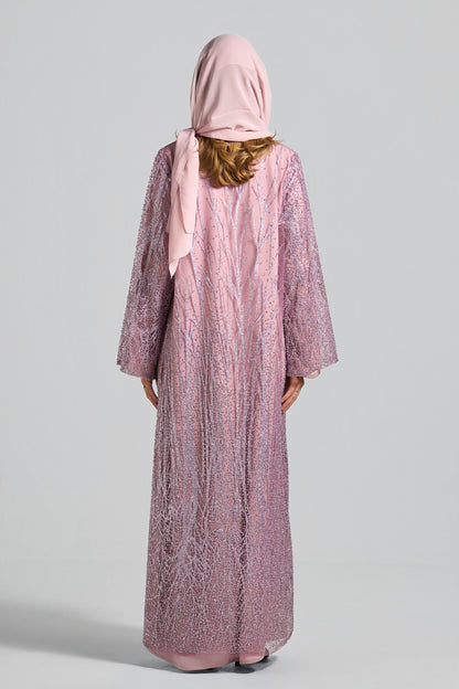 Signature Soirée Abaya Set - J0031